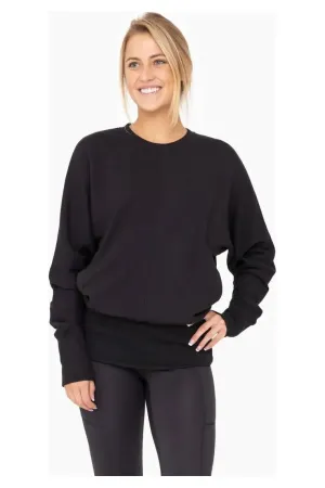 Black Brushed Sweatshirt