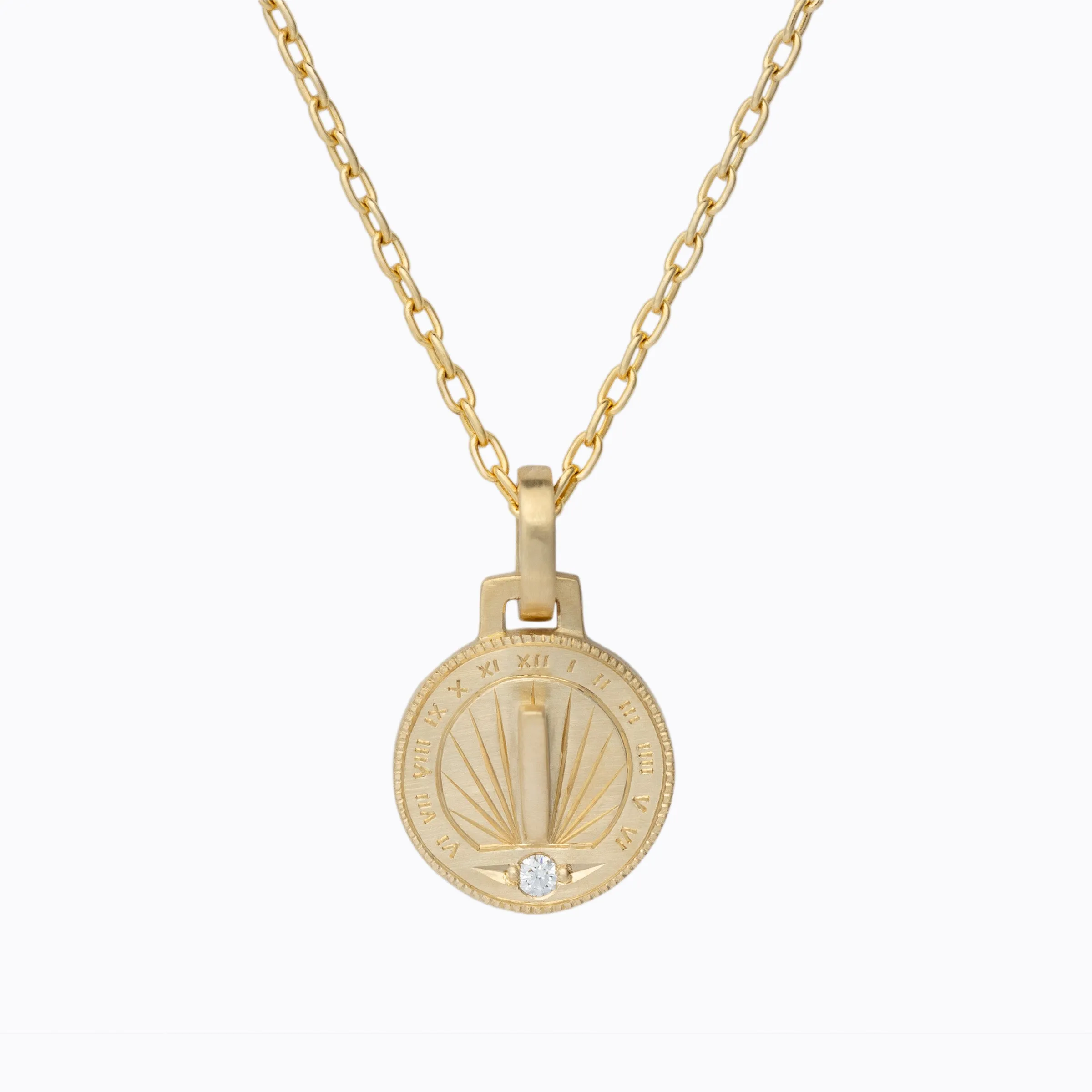 Classic Sundial Necklace