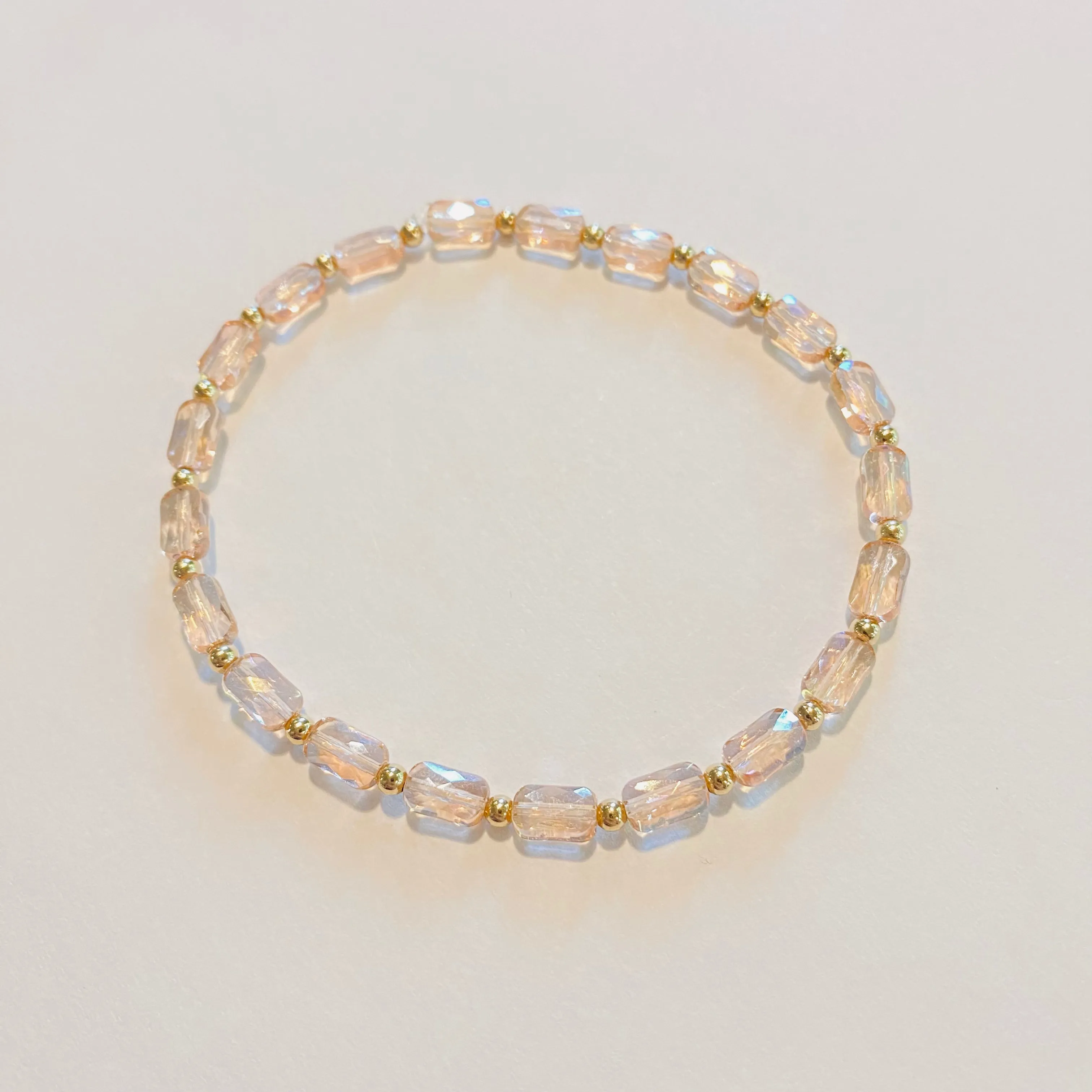 Elsie Emerald Cut Accented Bracelet
