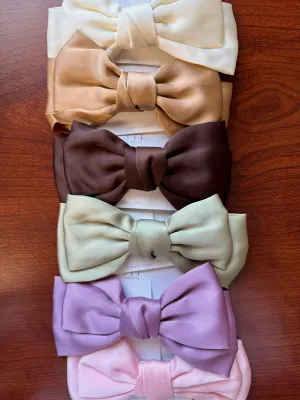Everly Satin Hair Bow