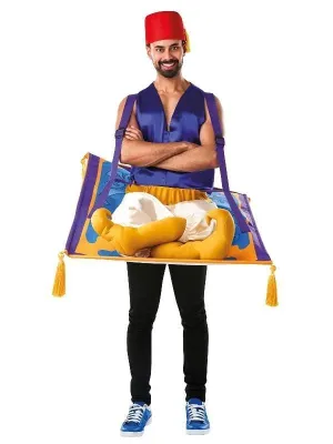 Genie Aladdin Flying Carpet Costume Adult