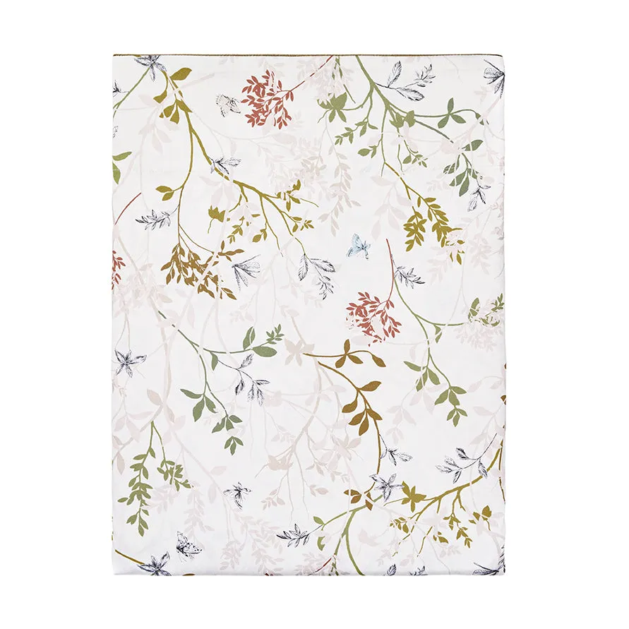 jardin des sens top flat sheet
