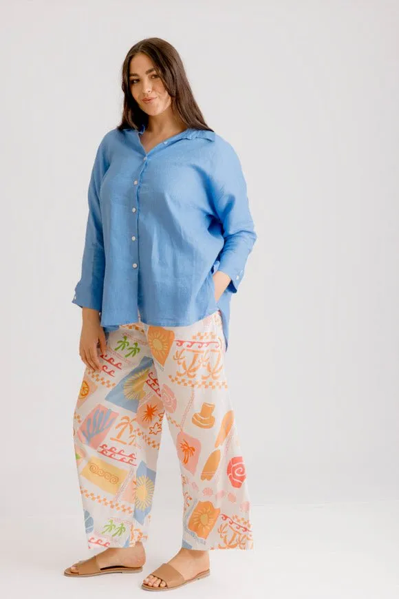Lucia Pant - Amalfi Print