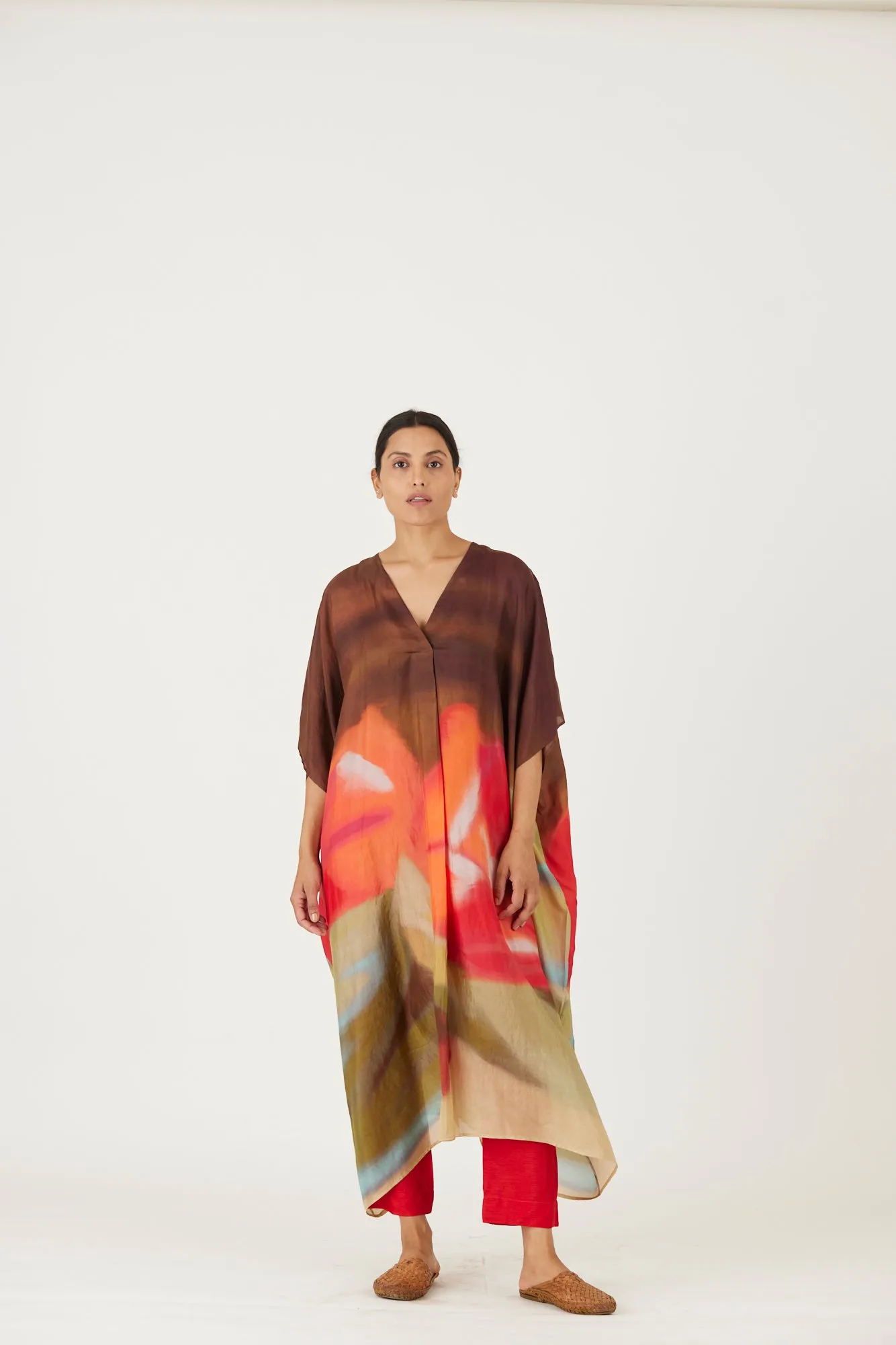 New Season Fall 24/Summer 25-Coord Set-Silk-Lola Multi Color-YAMLS48-Fashion Edit Yam