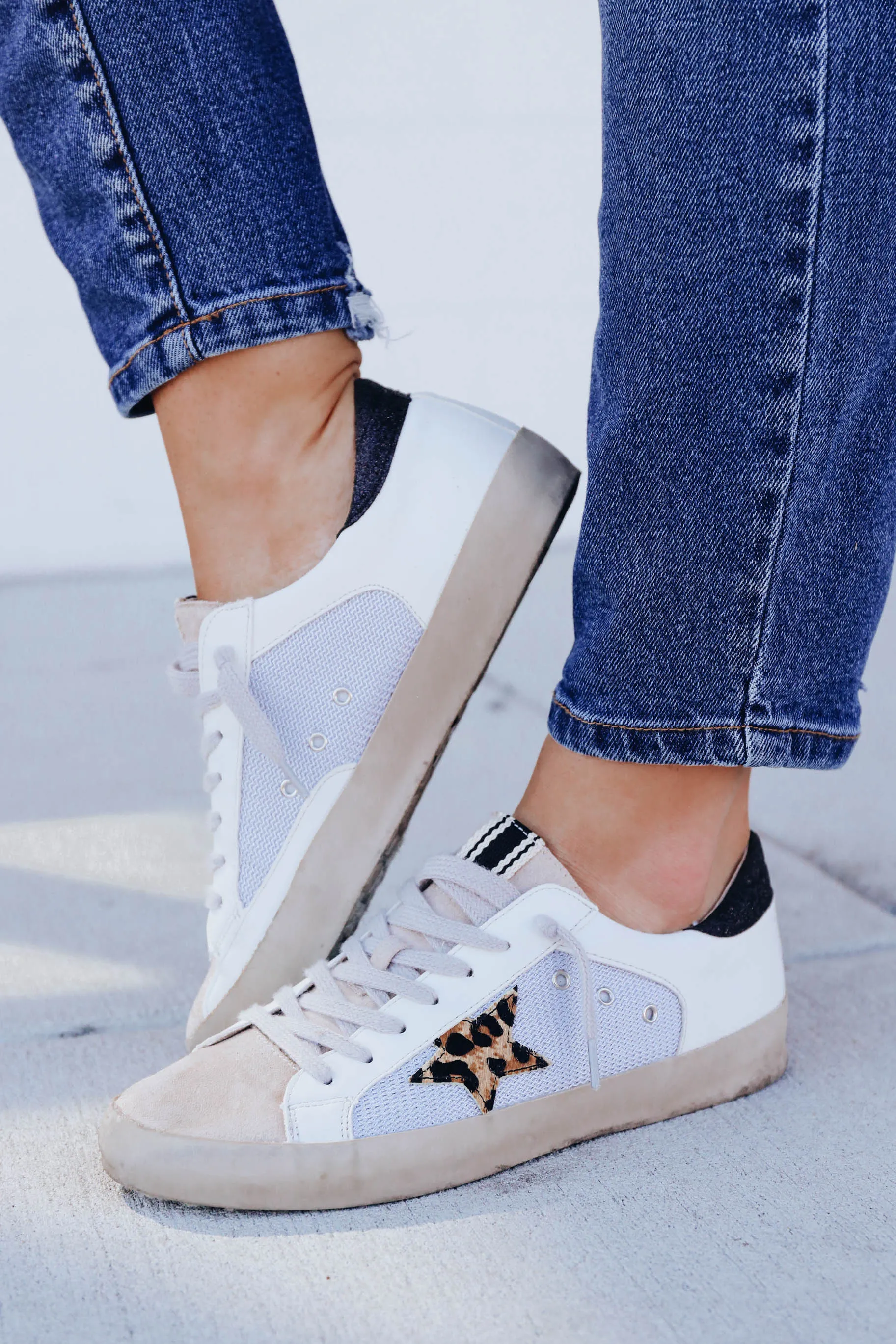 Promise Leopard Star Sneaker By Shushop