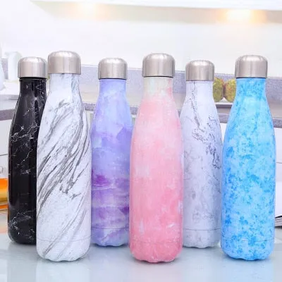 Stainless Steel Vacuum Flask Creative Tide Outdoor Sports Water Bottle