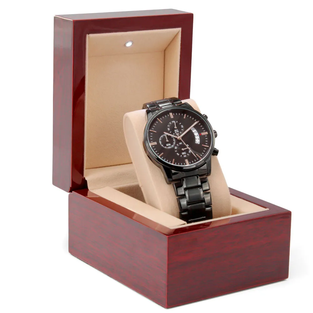 Watch-Custom Message Sports Watch for Men