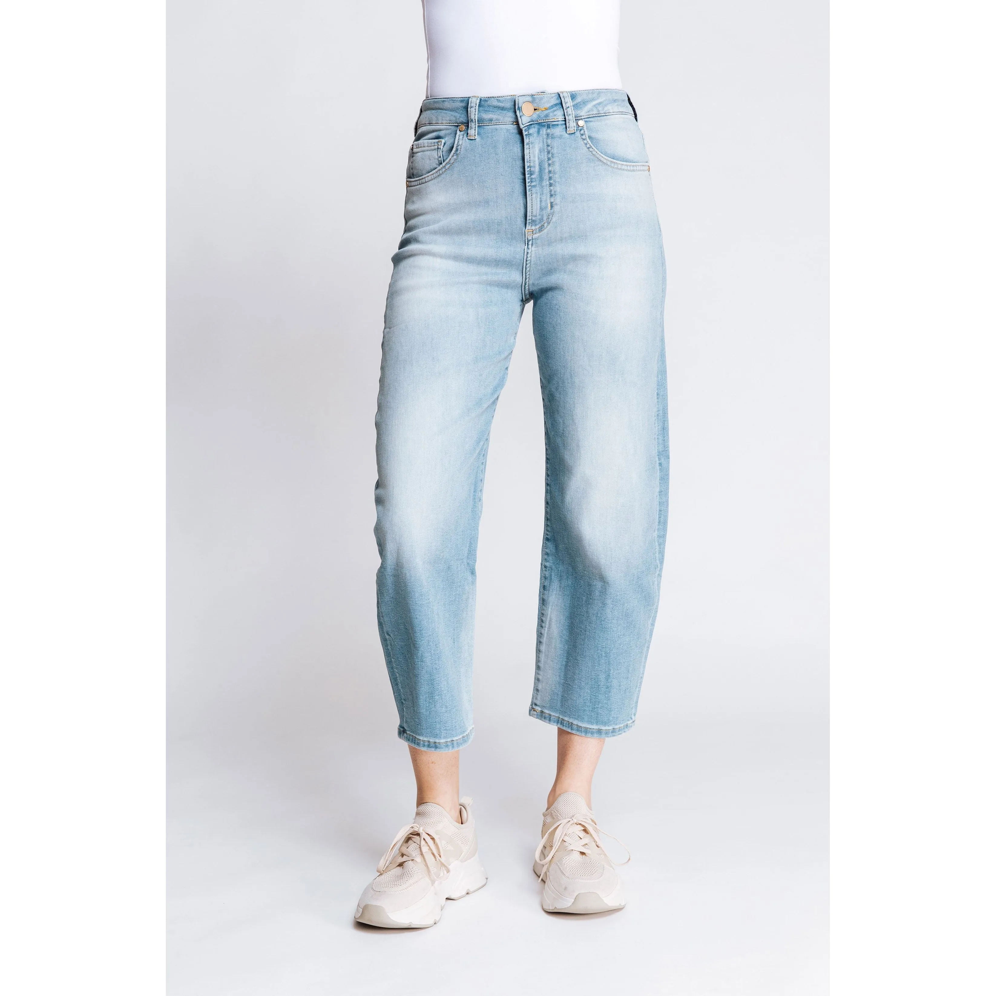 Wide Leg Denim Pants